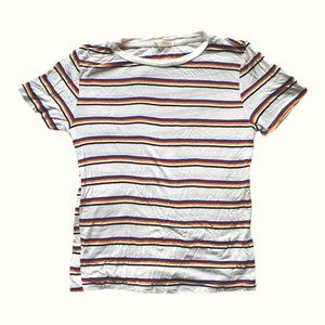 soft striped tee